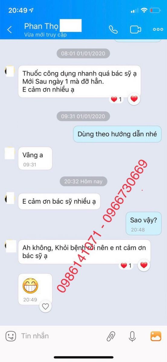 Phản hồi chữa bệnh lậu 2021-34 Phản hồi chữa bệnh lậu 2021-34